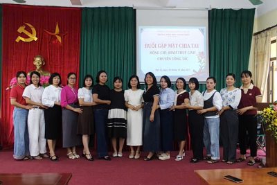BUỔI GẶP MẶT, CHIA TAY ĐỒNG CHÍ ĐINH THUỲ LINH CHUYỂN CÔNG TÁC